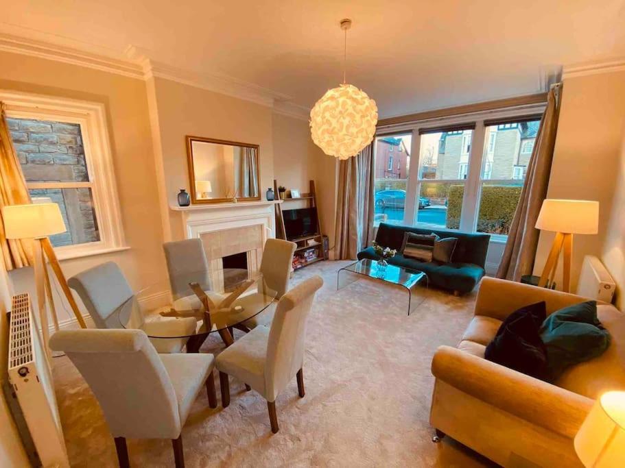 Garden Apartment, Central Harrogate With Parking エクステリア 写真